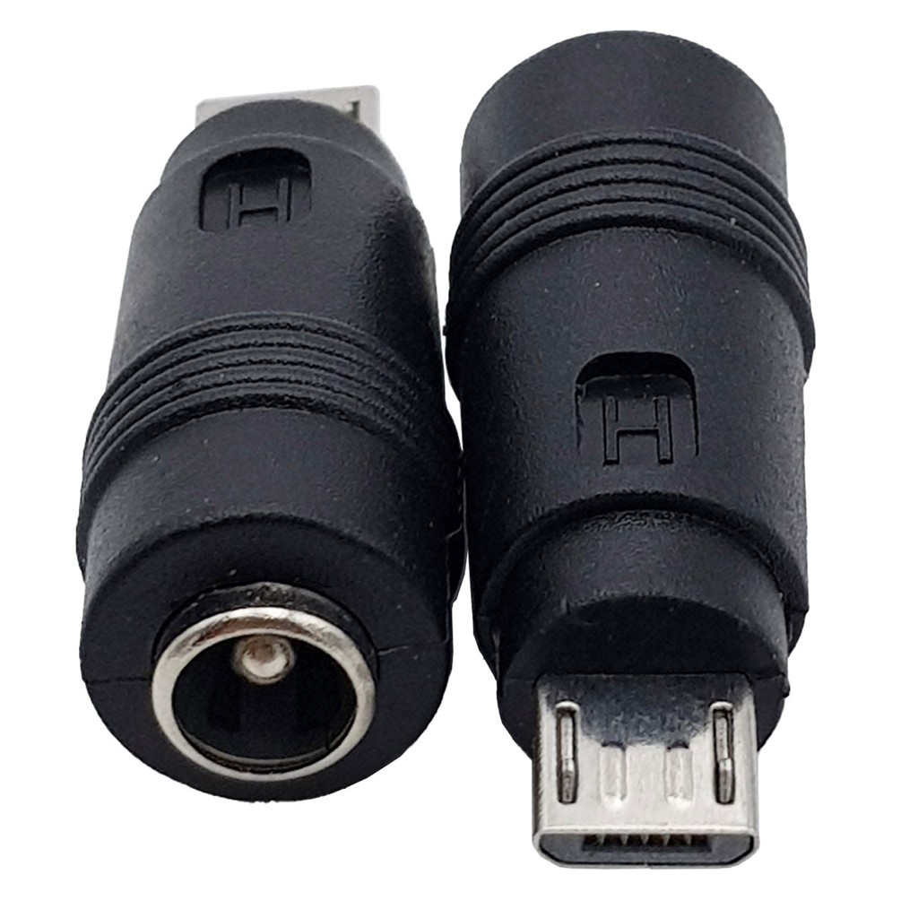 Đầu chuyển đổi DC 5.5x2.1mm sang Micro USB