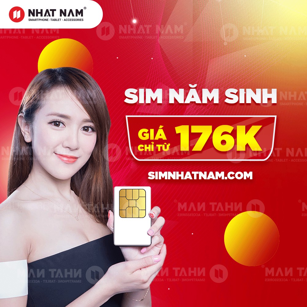 Sim Viettel 10 số đuôi năm sinh 9x-8x, hỗ trợ ĐK chính chủ