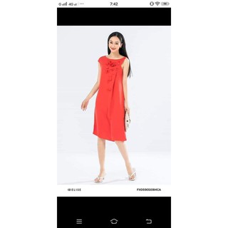 Thanh lý VÁY suông màu cam - eilse - size S