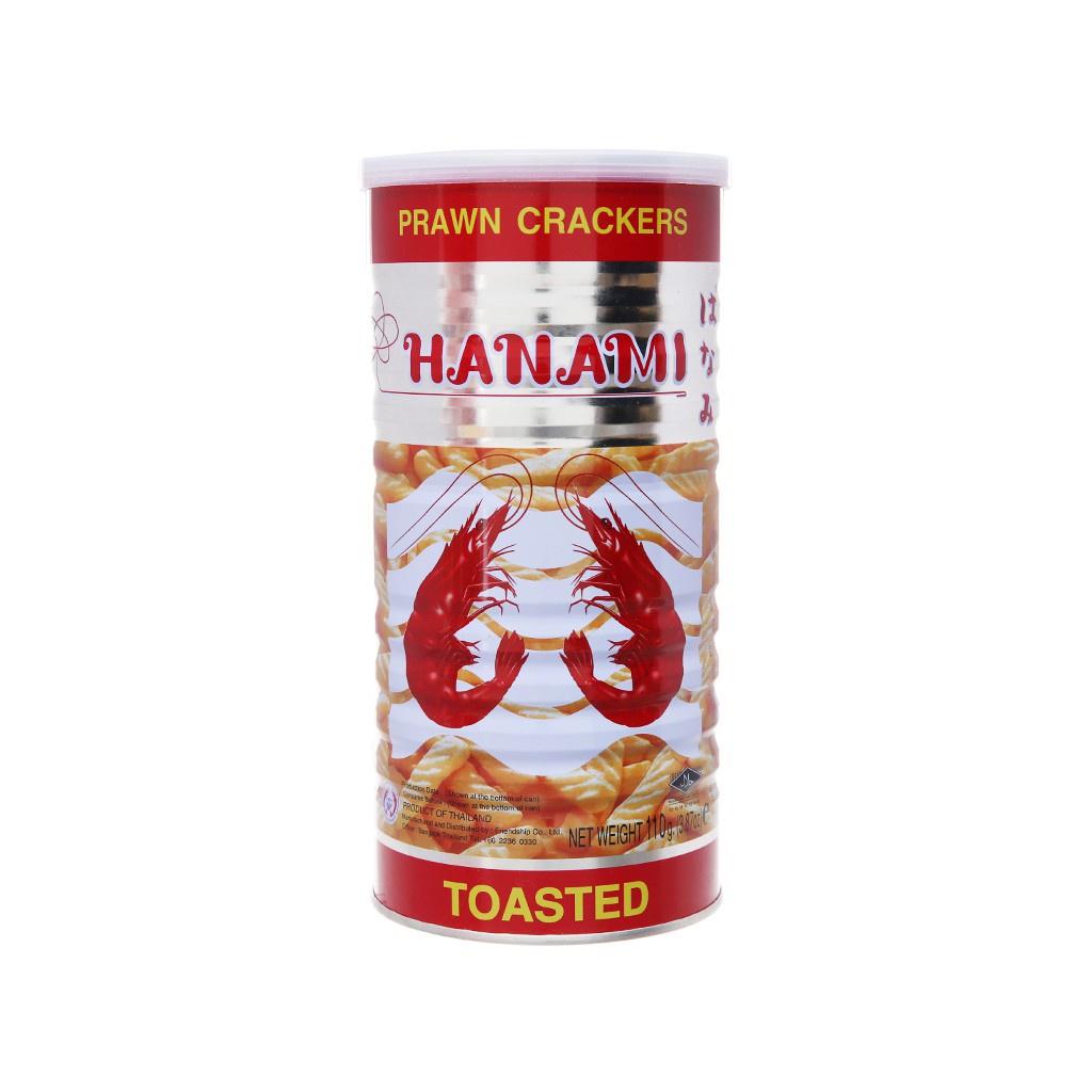 Bim Bim, Snack Lon Tôm Thái Lan Hanami Hộp 110G