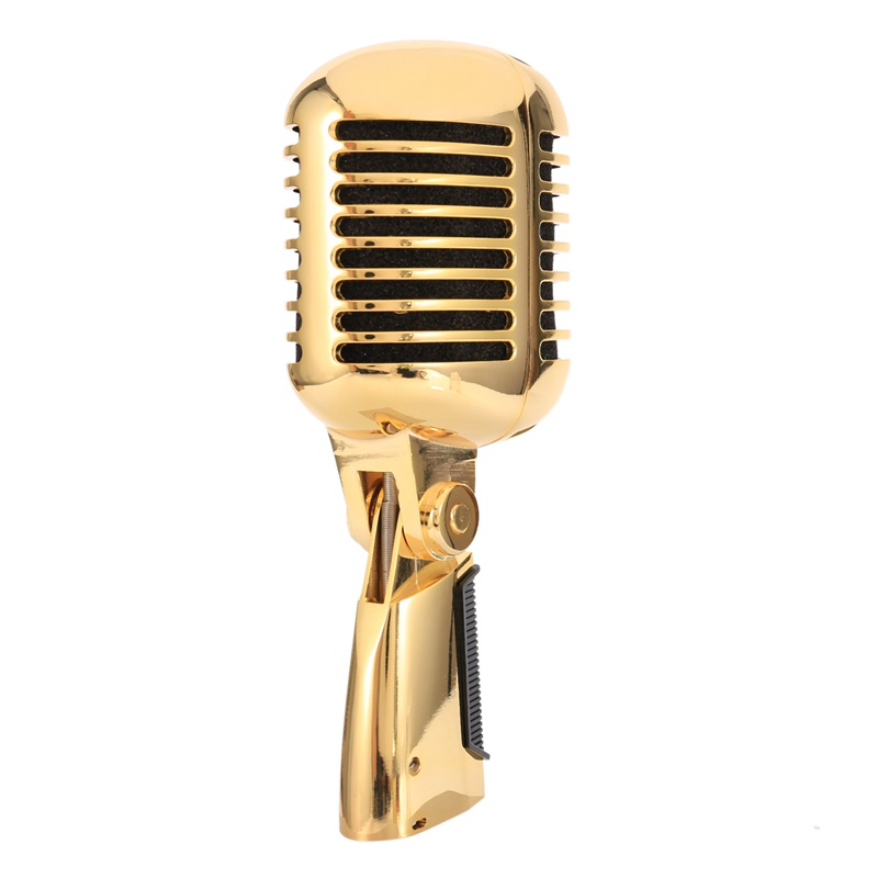 Micro Có Dây Chuyên Nghiệp Phong Cách Cổ Điển Dùng Để Hát Karaoke