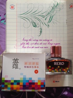 Mực Hero dành cho bút máy