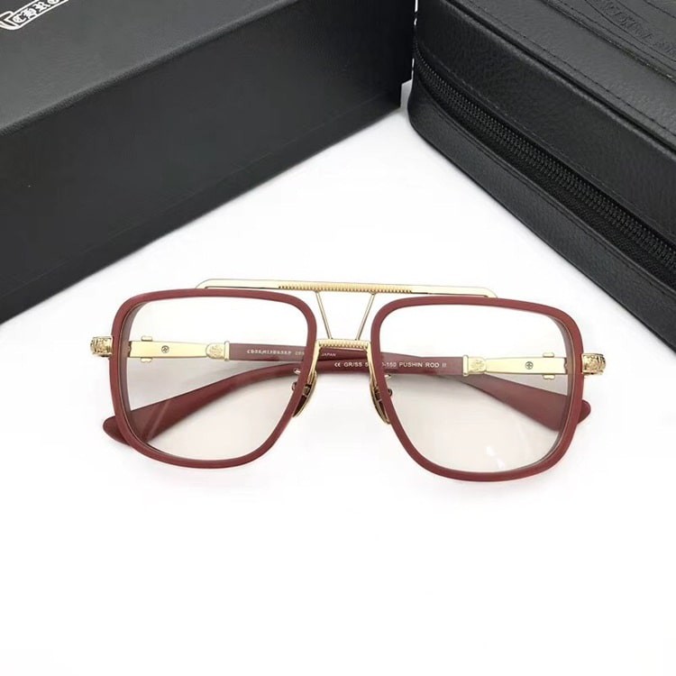 Gọng kính nam nữ CHROME HEARTS Vuông Tony , Kính mắt thời trang,Tặng mắt cận khi mua gọng kính