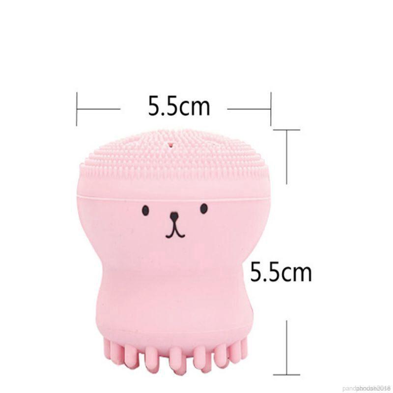 Cọ rửa mặt hình bạch tuộc làm sạch sâu bằng silicone tiện dụng | BigBuy360 - bigbuy360.vn