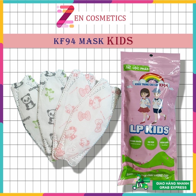 Khẩu Trang Trẻ em Mask Kids, Khẩu Trang Cho Bé Kháng Khuẩn, Ngăn Bụi Mịn