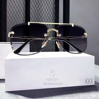 Kính nam thời trang LV mẫu mới siêu đẹp giảm thiểu nước mưa bám trên kính ( tặng hộp và khăn lau) - MK0061