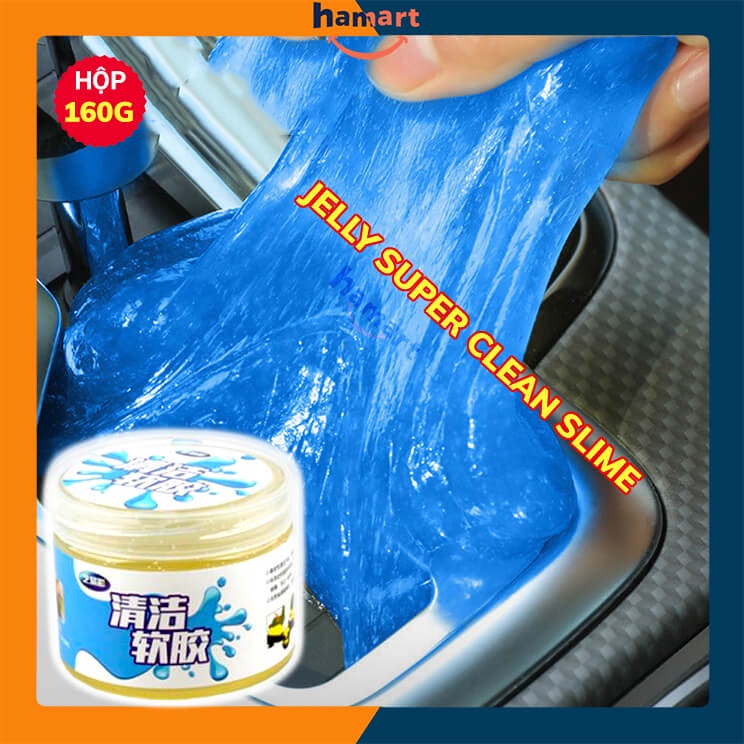 Hộp 160g Jelly Slime Làm Sạch Bàn Phím Hamart Lau Bụi Thiết Bị Điện Tử Vệ Sinh Đa Năng Ô Tô