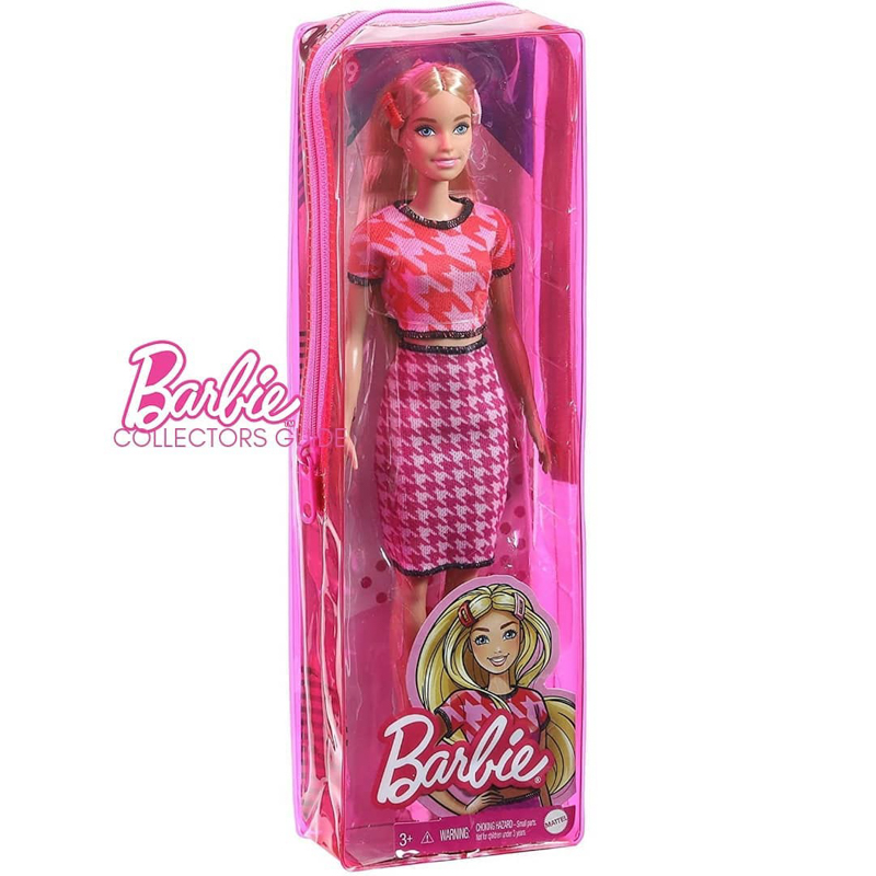 Đồ Chơi BARBIE Búp Bê Thời Trang Barbie - Houndstooth Top / Skirt Matching GRB59/FBR37
