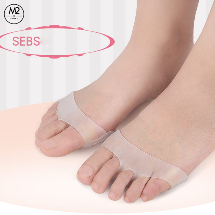 Lót giày Silicon FOODMATE chống chai, giảm đau các ngón khi mang giày cao gót, size 35-39 PGYK18