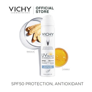 VICHY- XỊT KHOÁNG CHỐNG NẮNG LÀM GIẢM DẦU, KHÔ THOÁNG VÀ KHÔNG GÂY NHỜN RÍT 75ML- IS SPF50 HAUTE PROTECTION 75ML