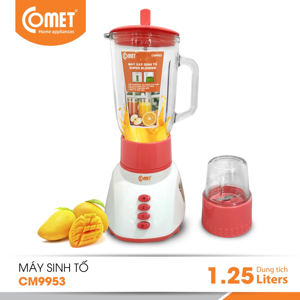 Máy xay sinh tố 1.25L COMET - CM9953