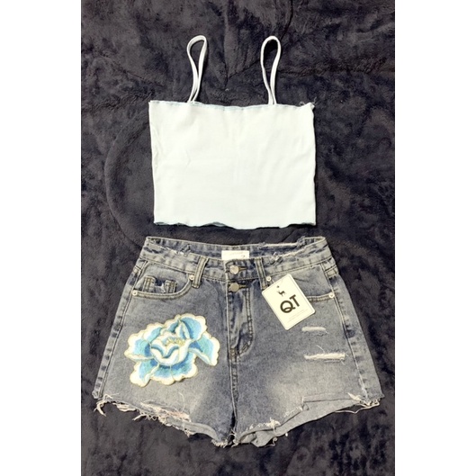Quần jeans hè thiết kế độc lạ