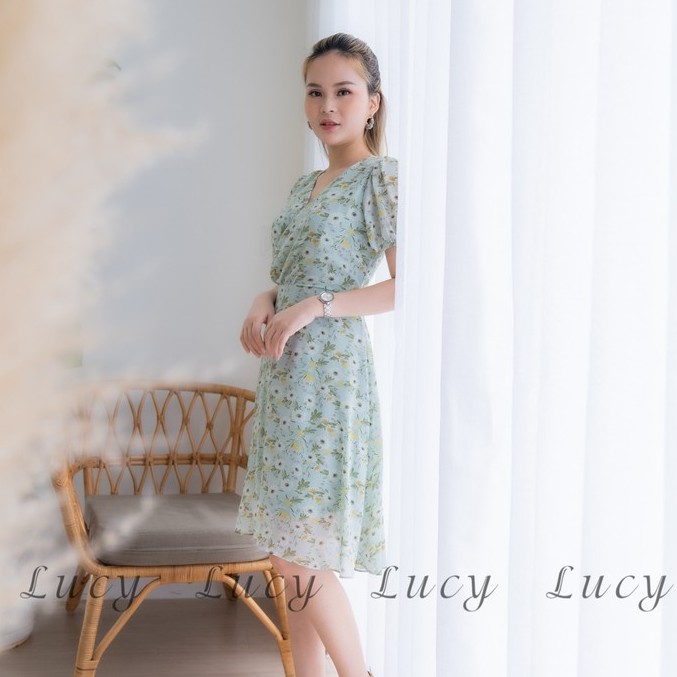 Đầm voan nữ dáng xoè mã Fishy 1414 Váy Lucy