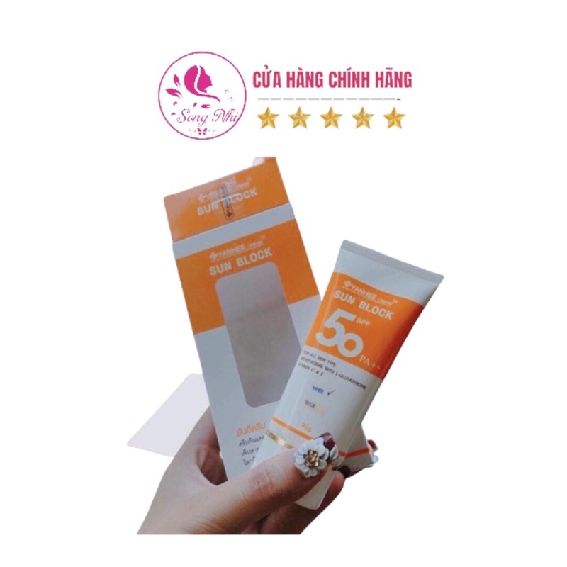 Kem chống nắng Yanhee Sun Block chống nắng cao: SPF 50 PA +++