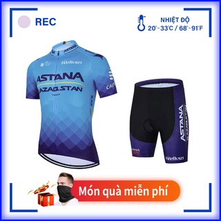 【New Arrival】ASTANA Bộ quần áo thể thao đi xe đạp thoáng khí nhanh khô thời trang