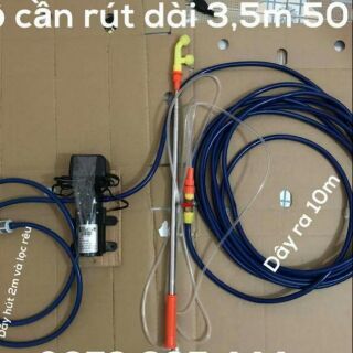 Bộ máy bơm và cần phun 3,5 m  chuyên dùng để phun thuốc , tưới lan , thuốc muỗi tiện dụng giá 500k / bộ