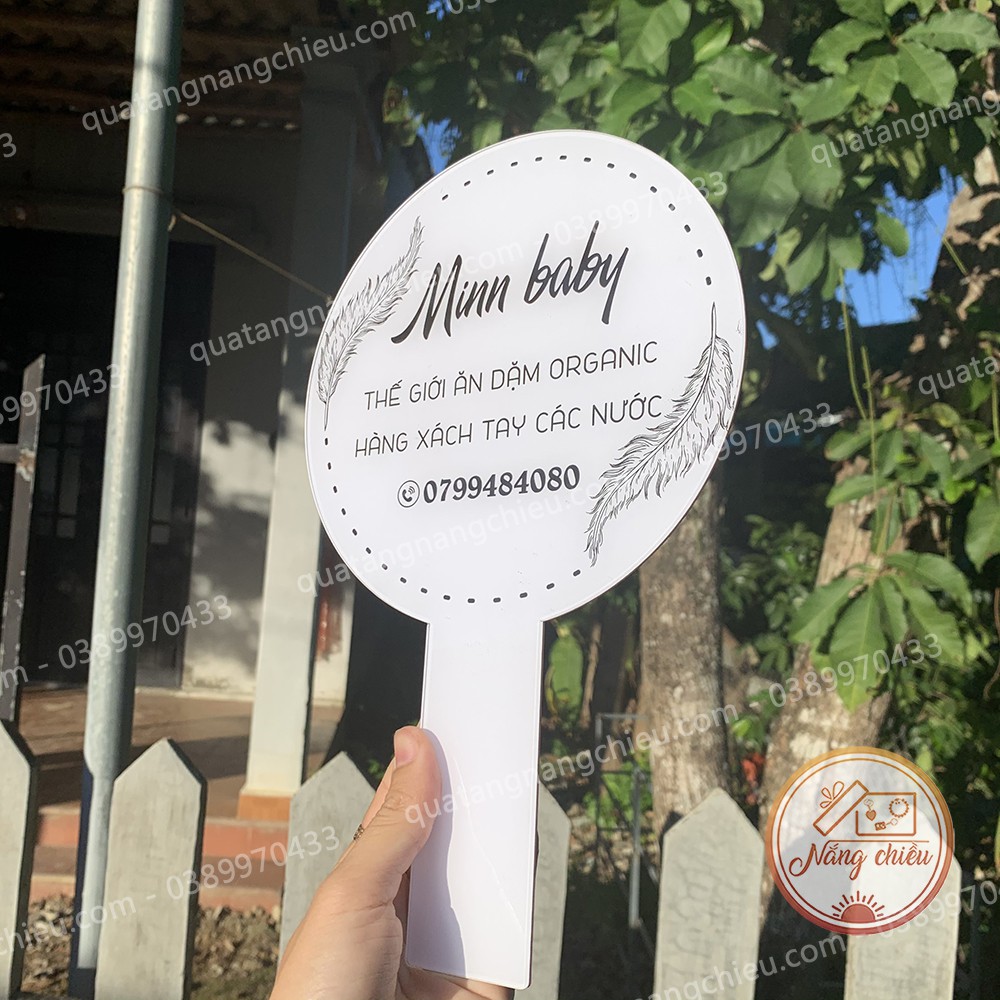 Bảng cầm tay, đạo cụ chụp ảnh sản phẩm cho shop _ Bảng hiệu xinh giá rẻ