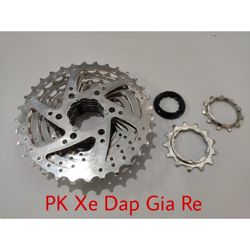 Líp thả 9 SUNRUN 11-32T, Líp thả xe đạp 9 tầng chất lượng cao - PK Xe Dap Gia Re