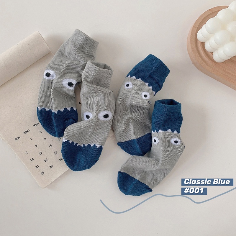 LJMOFA KIDS 5 bộ cho trẻ em 1-12 tuổi vớ phim hoạt hình cá mập sọc sư tử kỳ lân nam trung bình cô gái bông thấm mồ hôi mềm thoải mái đàn hồi trẻ em vớ bán buôn