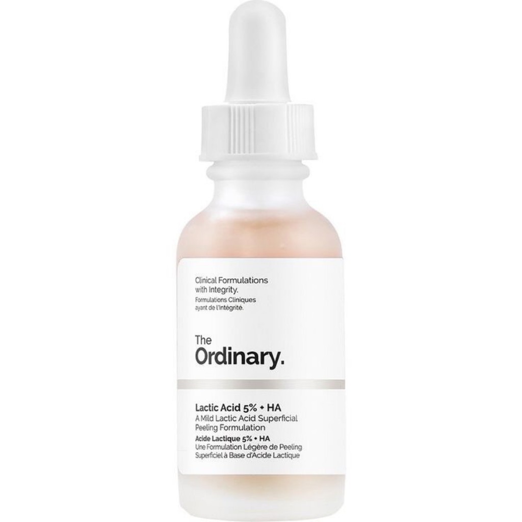 Tẩy da chết hóa học The Ordinary Lactic Acid 5% + HA - Bill USA/CANADA