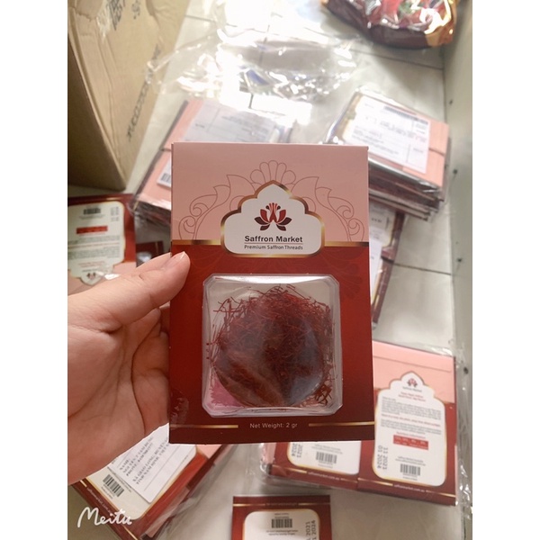 Nhụy Hoa Nghệ Tây Iran 2 Gram Saffron Hàng ÚC