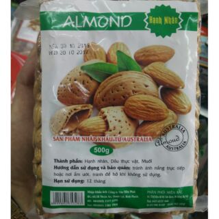 Hạnh nhân Almond nhập khẩu Úc