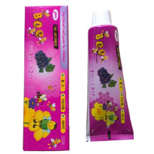 KEM ĐÁNH RĂNG TRẺ EM BEE HÀN QUỐC