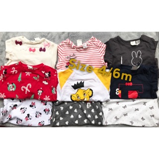 Áo thun dài tay bé gái H&M