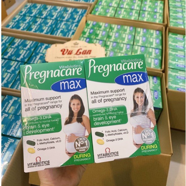 Vitamin Bà Bầu Pregnacare Max 84viên