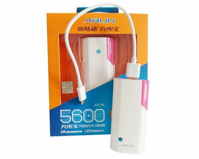 SẠC DỰ PHÒNG ARUN 5600MAH nhỏ gọn