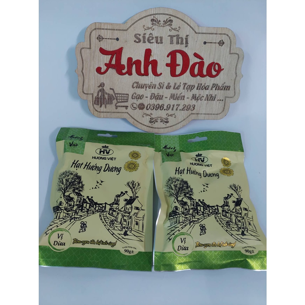 HẠT HƯỚNG DƯƠNG VỊ DỪA HƯƠNG VIỆT 90G