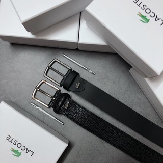 Nịt Lacoste khóa gài vuông dây trơn- NN158