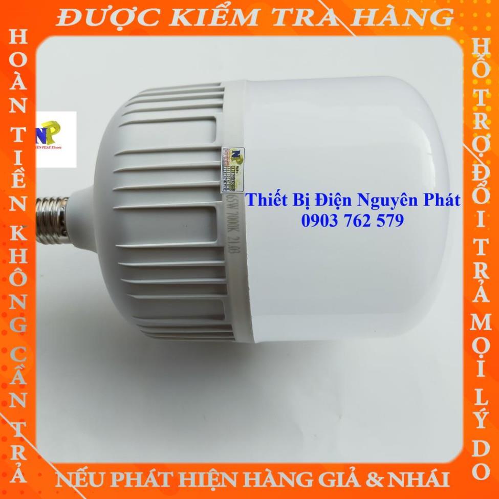 Bóng Đèn LED Công Suất Cao 65W Siêu Sáng (Siêu To) Ánh Sáng Trắng -Tiết Kiệm Điện Năng xdothe