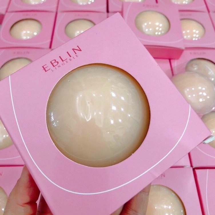 Hộp 6 Miếng dán ngực tự thân silicon, tàng hình độ che phủ tốt siêu dính không keo HLBOUTIQUE D539