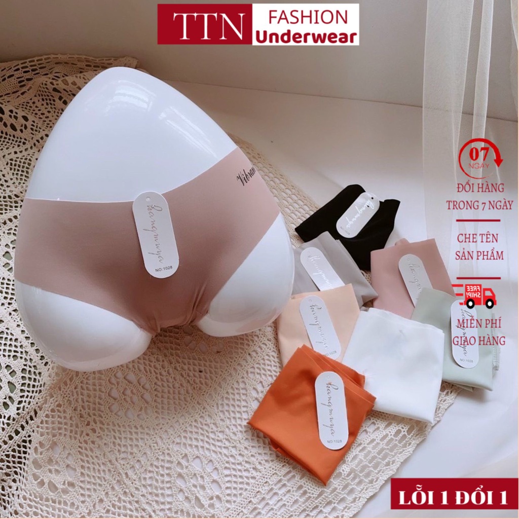 Combo10 Quần Lót Nữ Đúc Su thun lạnh không đường may cao cấp mềm mại kháng khuẩn TTN Nội Y Nữ Cao Cấp
