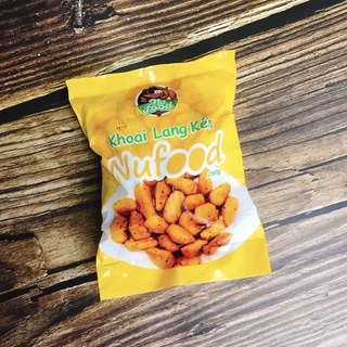 Khoai lang kén vừng đen gói 250g giòn thơm chiên vàng ăn vặt siêu ngon