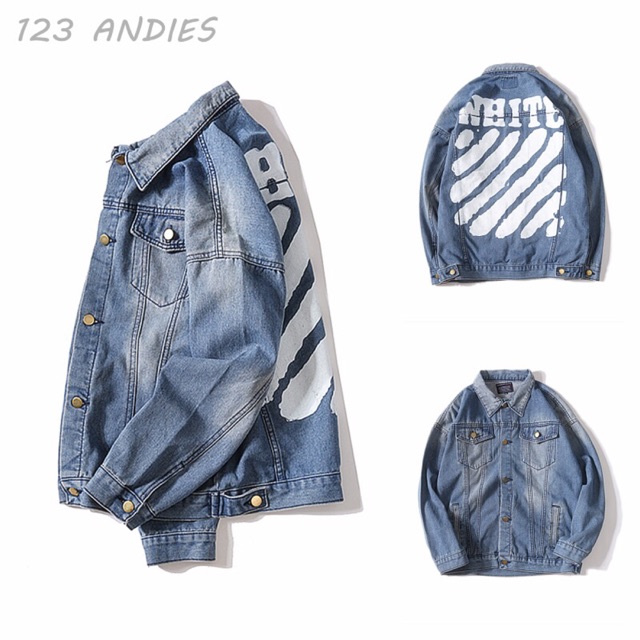 Jacket Jean White