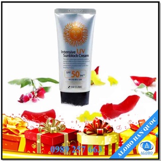 Kem chống nắng Hàn Quốc 3W Clinic Intenvise UV Sunblock Cream - ALOBO Hàn Quốc
