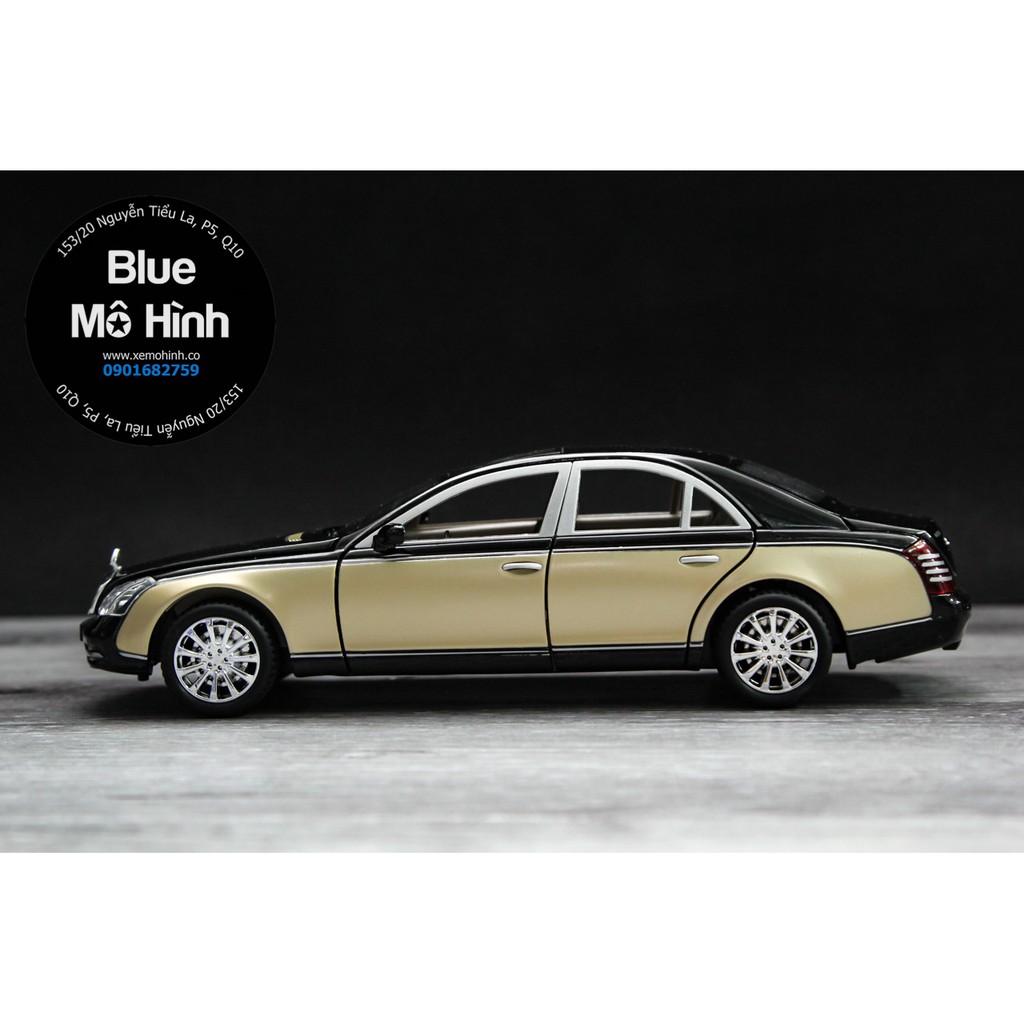 Blue mô hình | Xe mô hình Maybach tuyệt đẹp 1:24