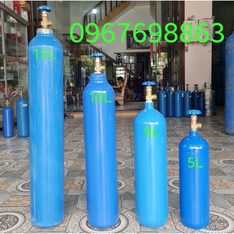 Bình khí Co2 hàn mig 15Lít