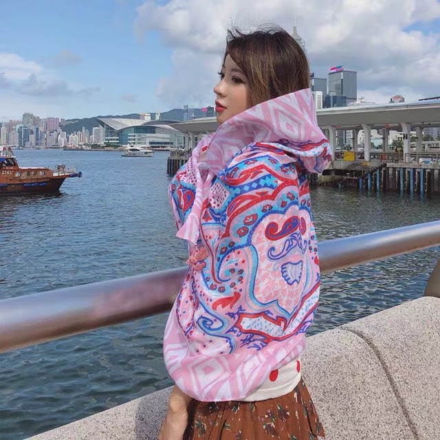 Khăn choàng boho in hoạ tiết thổ cẩm du lịch biển - Maben