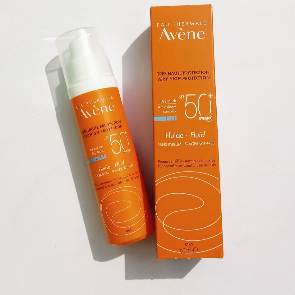 Kem Chống Nắng Cho Da Nhạy Cảm Avene Eau Thermale SPF 50+ Sunscreen