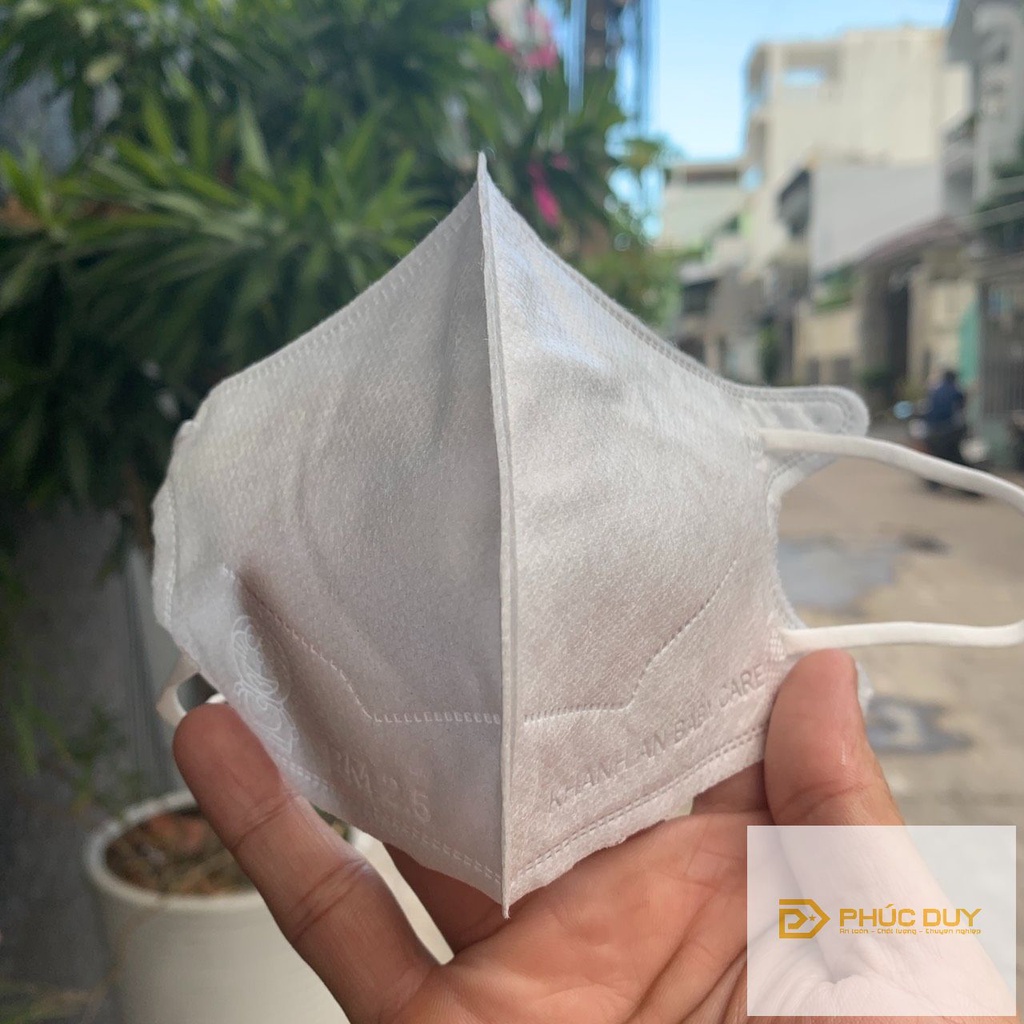Khẩu trang 3D trẻ em 6-13  tuổi Khánh An Kids Family Hộp 10 cái