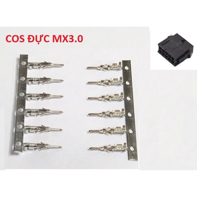 Đầu cos đực cái dành cho loại đầu nối MX3.0mm