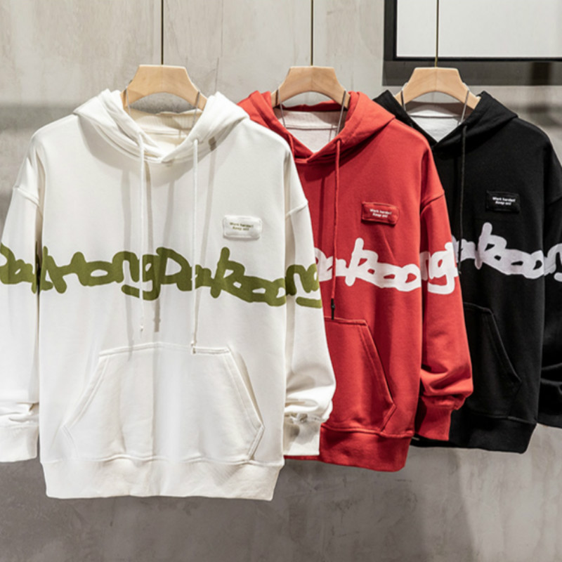 Áo Hoodie Dáng Rộng Có In Chữ Thời Trang Phong Cách Cho Nam / Nữ | BigBuy360 - bigbuy360.vn