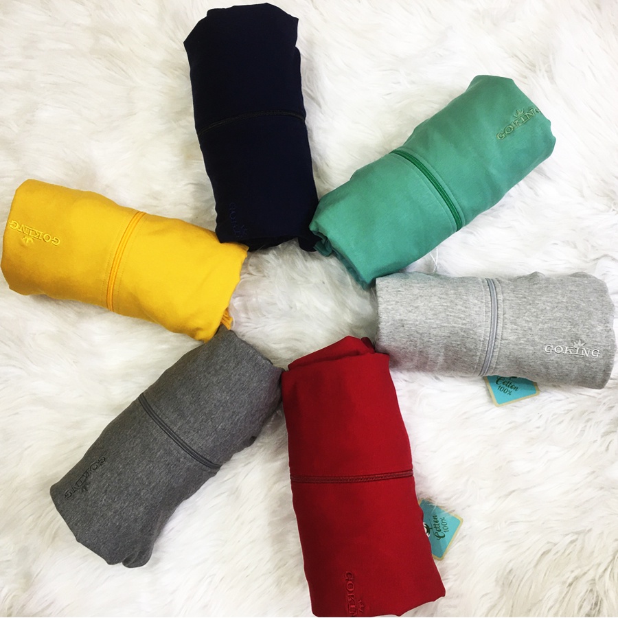 Áo khoác da cá GOKING 6 túi, form unisex cho bé trai, bé gái và nam nữ. Chống lanh, giữ ấm, chống nắng, chống tia UV