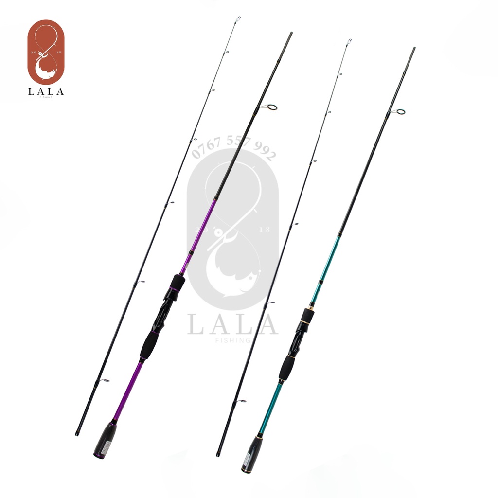 Cần câu lure đứng KW Explorer Carbon 1m8/ 2m1/ 2m4 M bằng carbon chuyên lure cá lóc, cá chẽm,.. tải cá gần 7kg