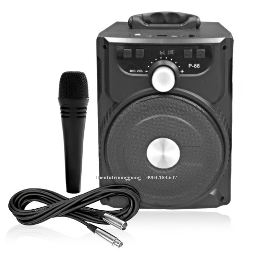 Loa Karaoke Bluetooth P88 - P89 tặng micro