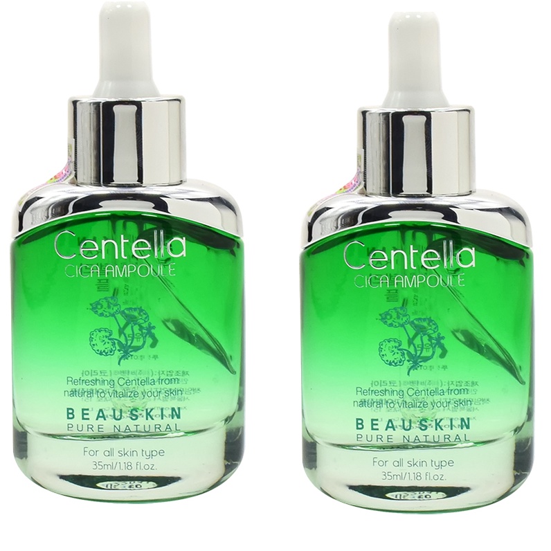 Tinh Chất Serum Chống Nhăn Dưỡng Trắng Da Mặt Từ Rau Má Beauskin Cica Centella Hàn quốc 30ml/Hộp