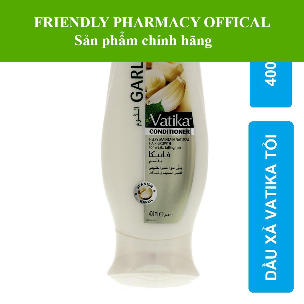 Dầu xả Vatika Garlic Conditioner Helps Maintain Natural Hair Growth chiết xuất tỏi kích thích mọc tóc
